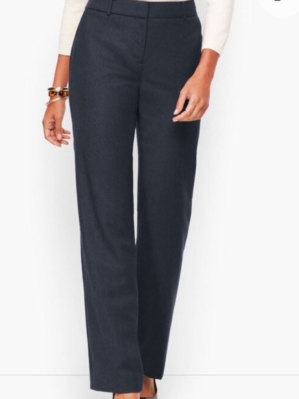Talbots Windsor Lined Trouser Wool size 2P